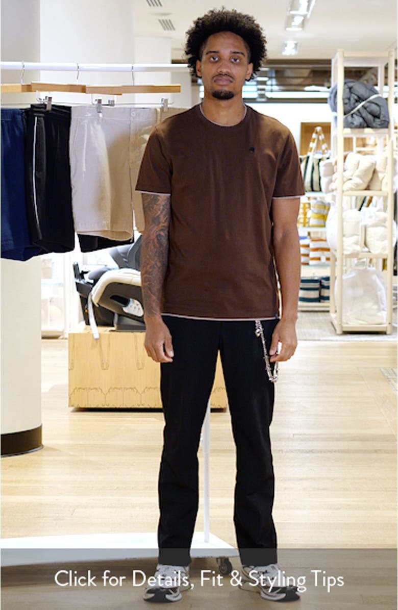 Como Double Layer Crewneck T-Shirt, sales video thumbnail
