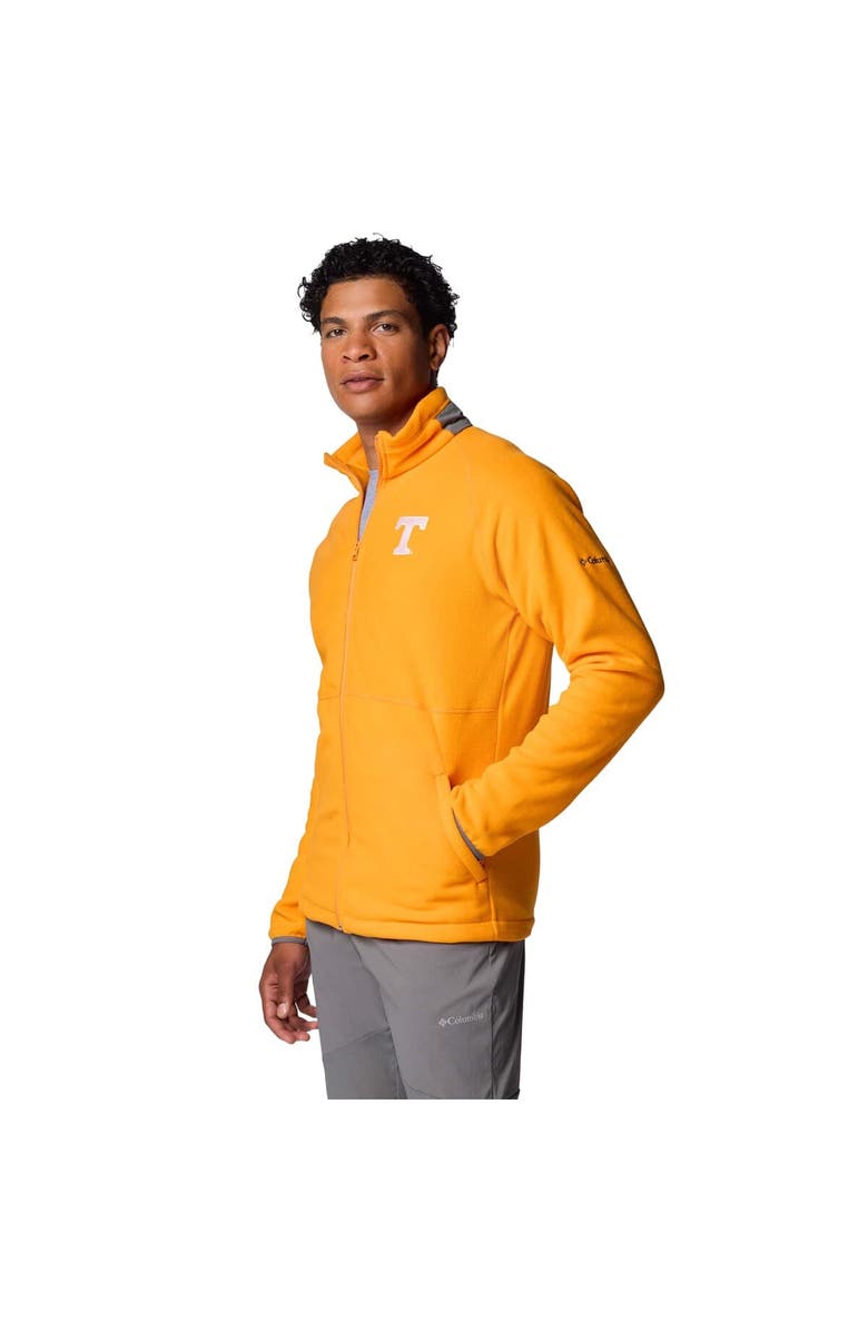 Columbia Men's Columbia  Tennessee Orange Tennessee Volunteers Flanker IV Fleece Raglan Full-Zip Jacket, Alternate, color, 
