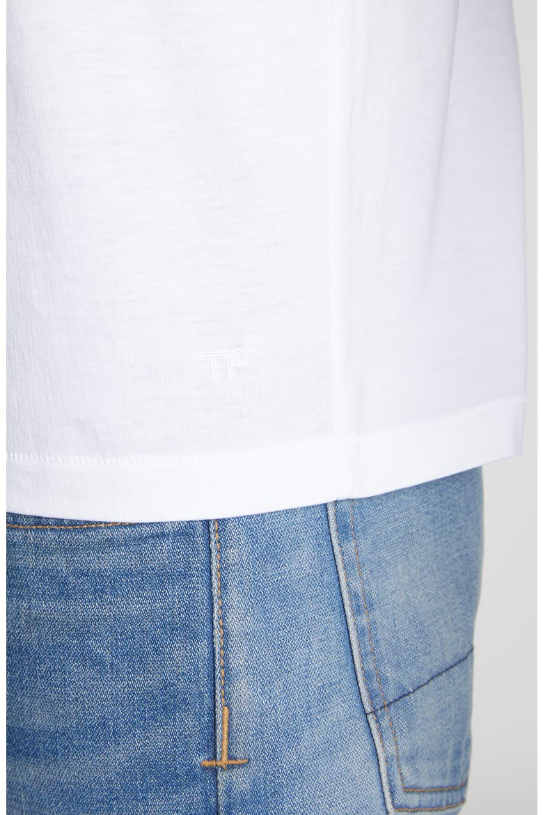 Short Sleeve Crewneck T-Shirt, Alternate, color, WHITE