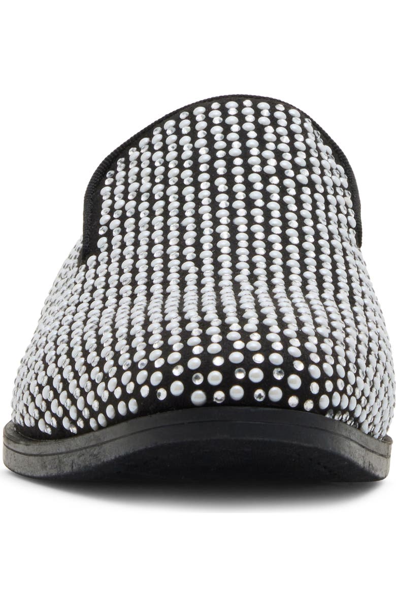 MADDEN Skylar Stud Venetian Loafer, Alternate, color, Black