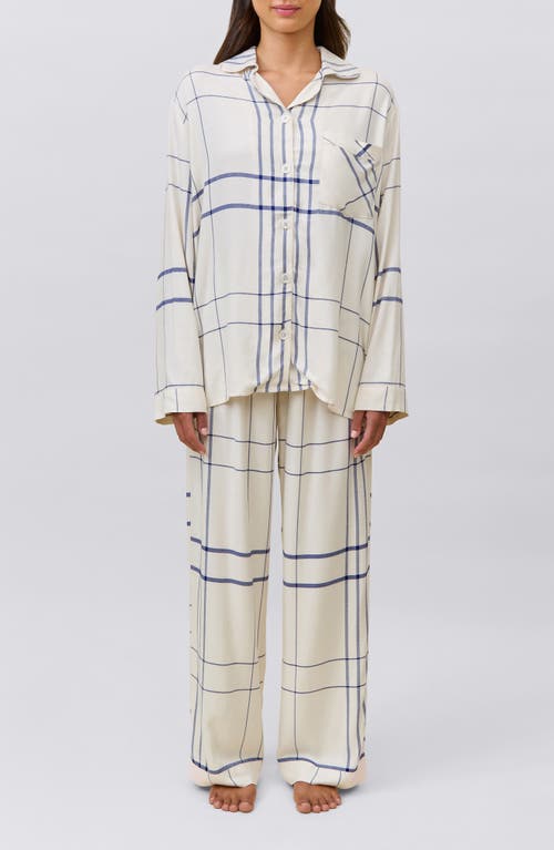 Papinelle Comfy Plaid Pajamas In Neutral