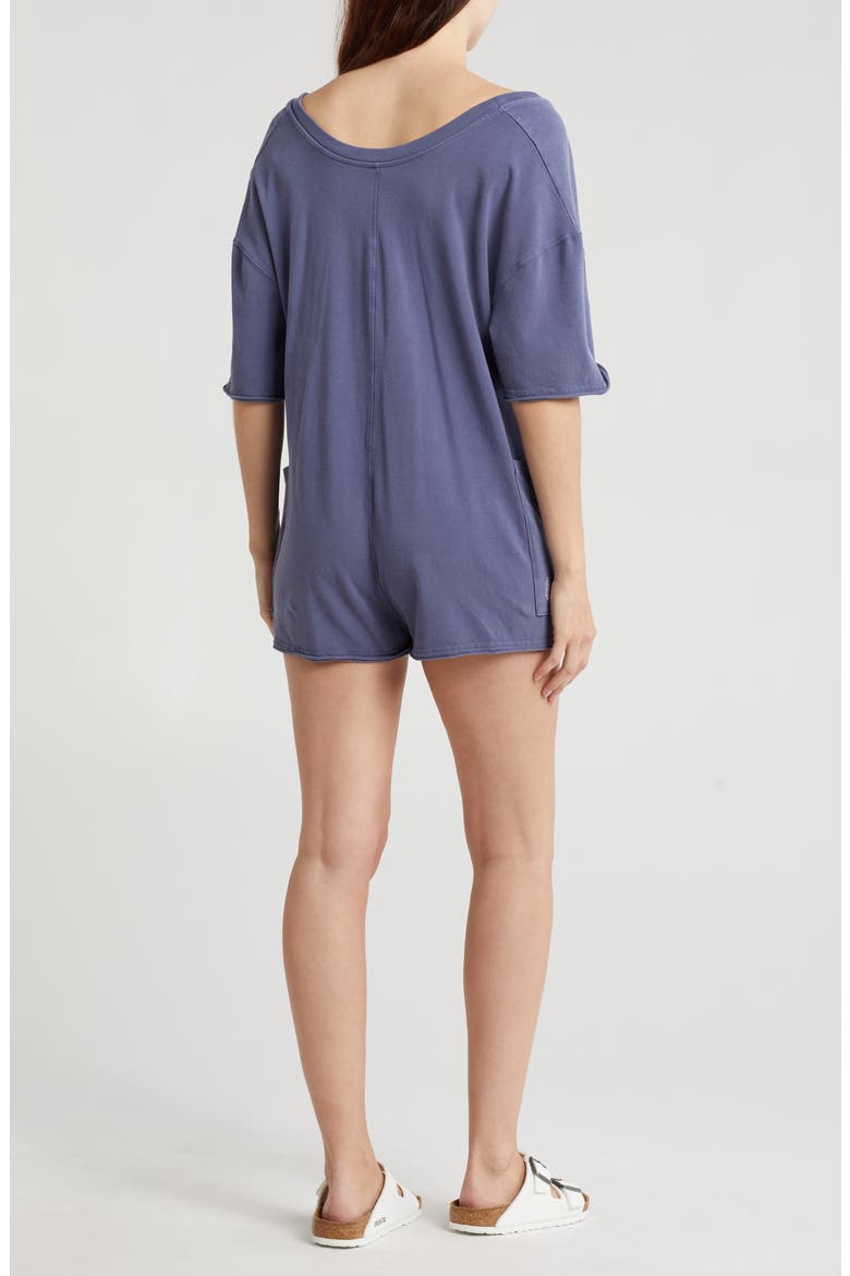 FP Movement Hot Shot T-Shirt Romper, Alternate, color, BLUE INDIGO