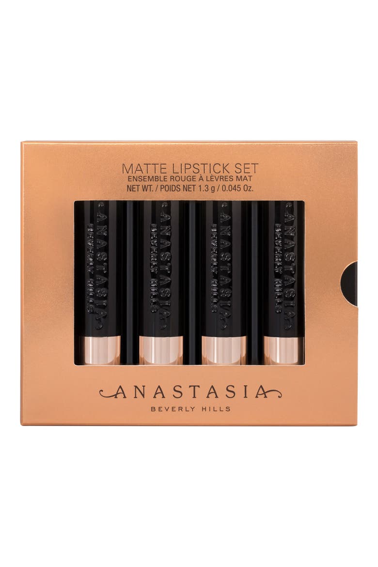 Mini Matte Lipstick Set, Alternate, color, NUDE