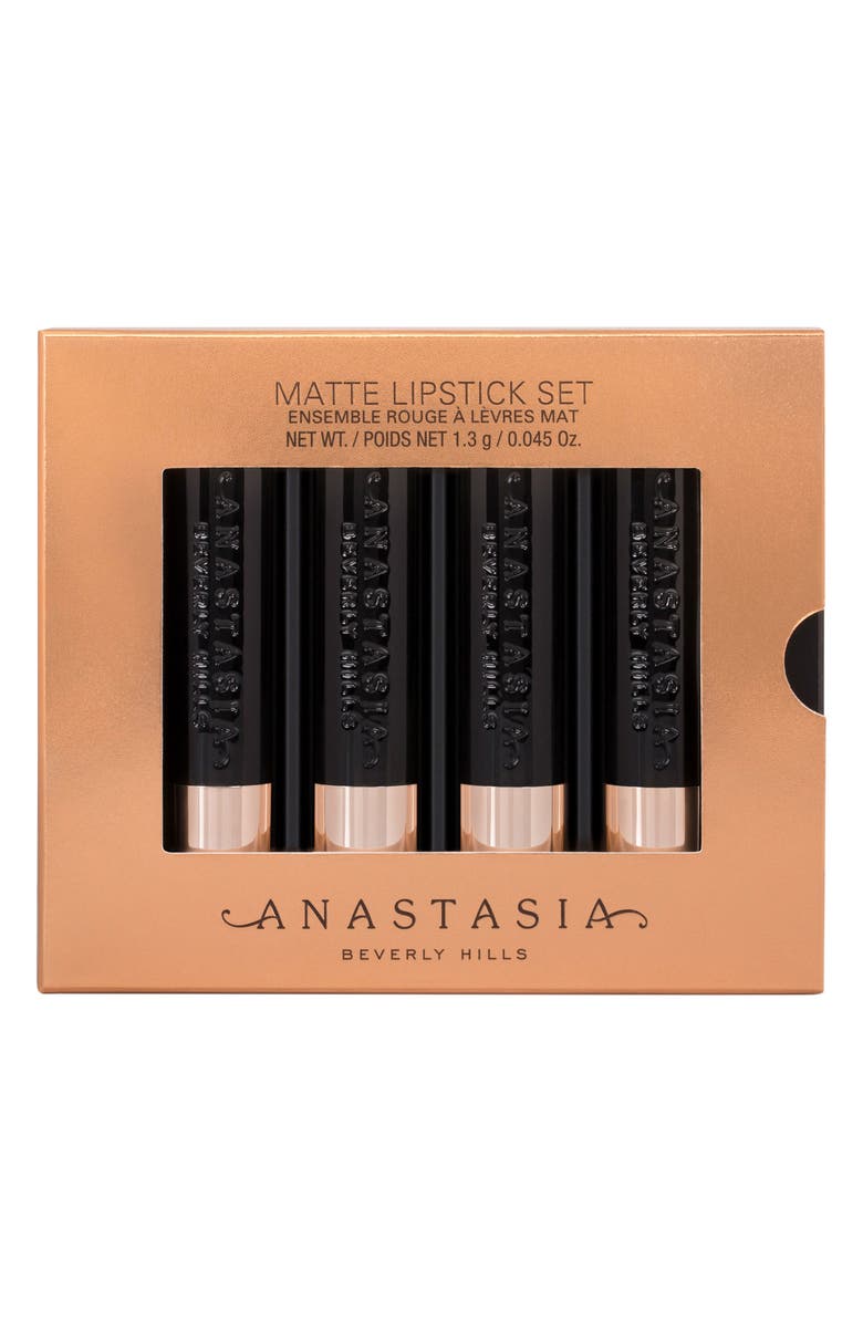 Anastasia Beverly Hills Mini Matte Lipstick Set, Alternate, color,