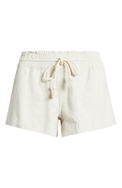 Roxy Oceanside Cotton Drawstring Shorts
