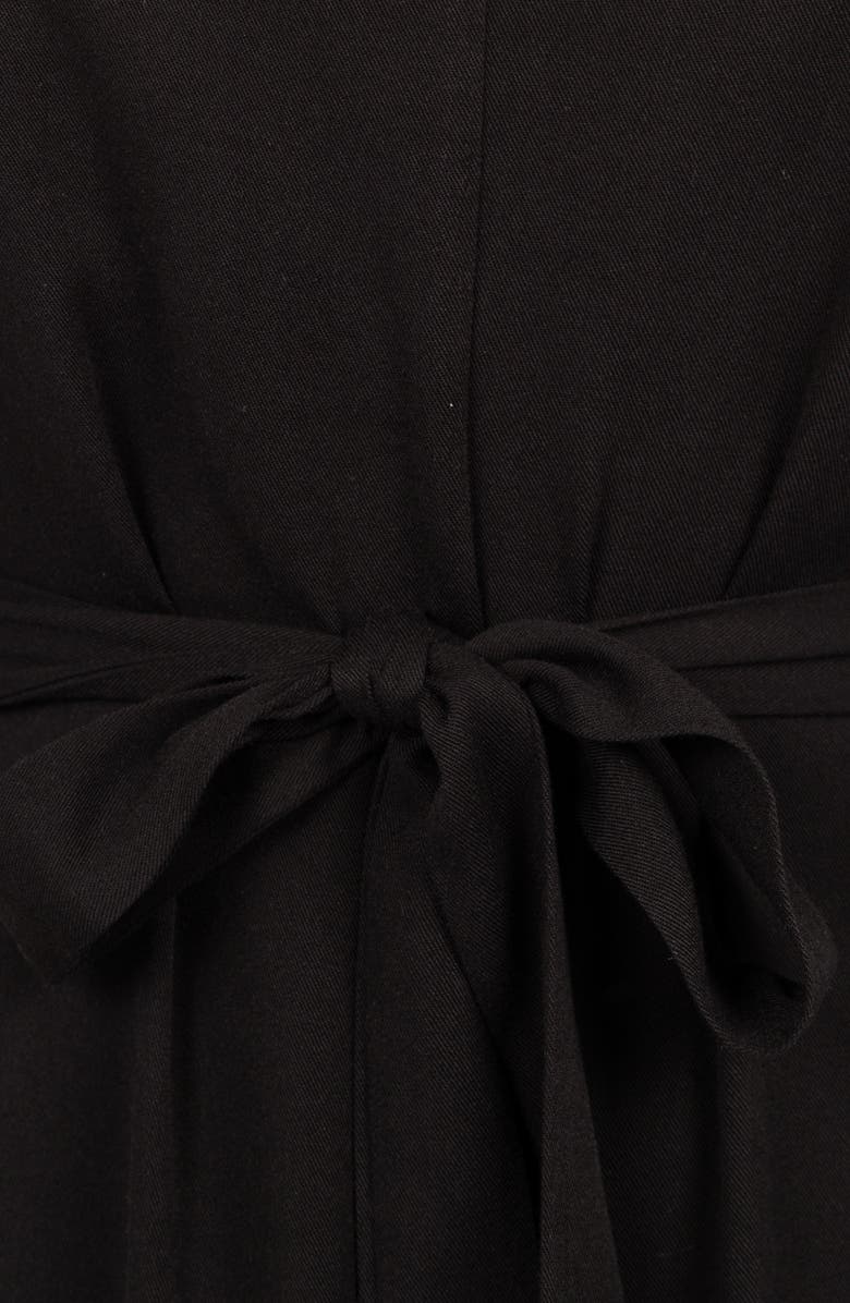 Petal & Pup Gaia Wide Leg Jumpsuit, Alternate, color, Black