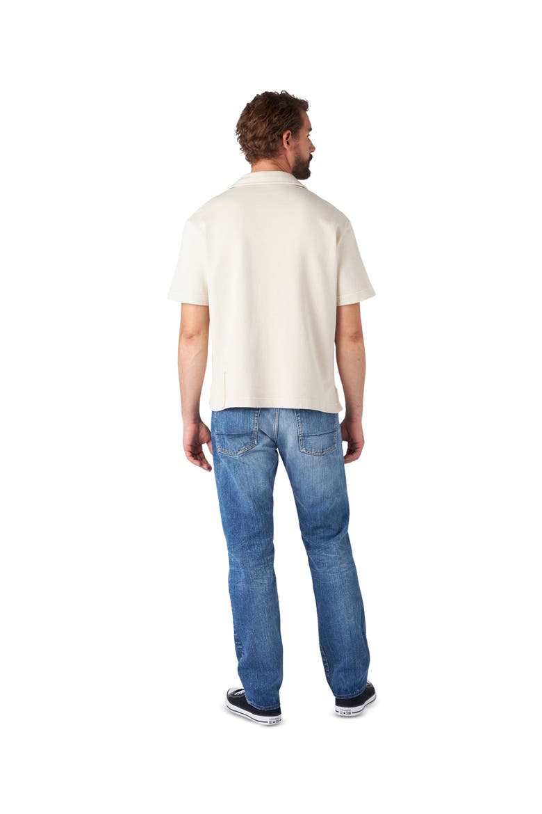 Grand Brushed Jersey V-Neck Sweater, Alternate, color, TAUPE