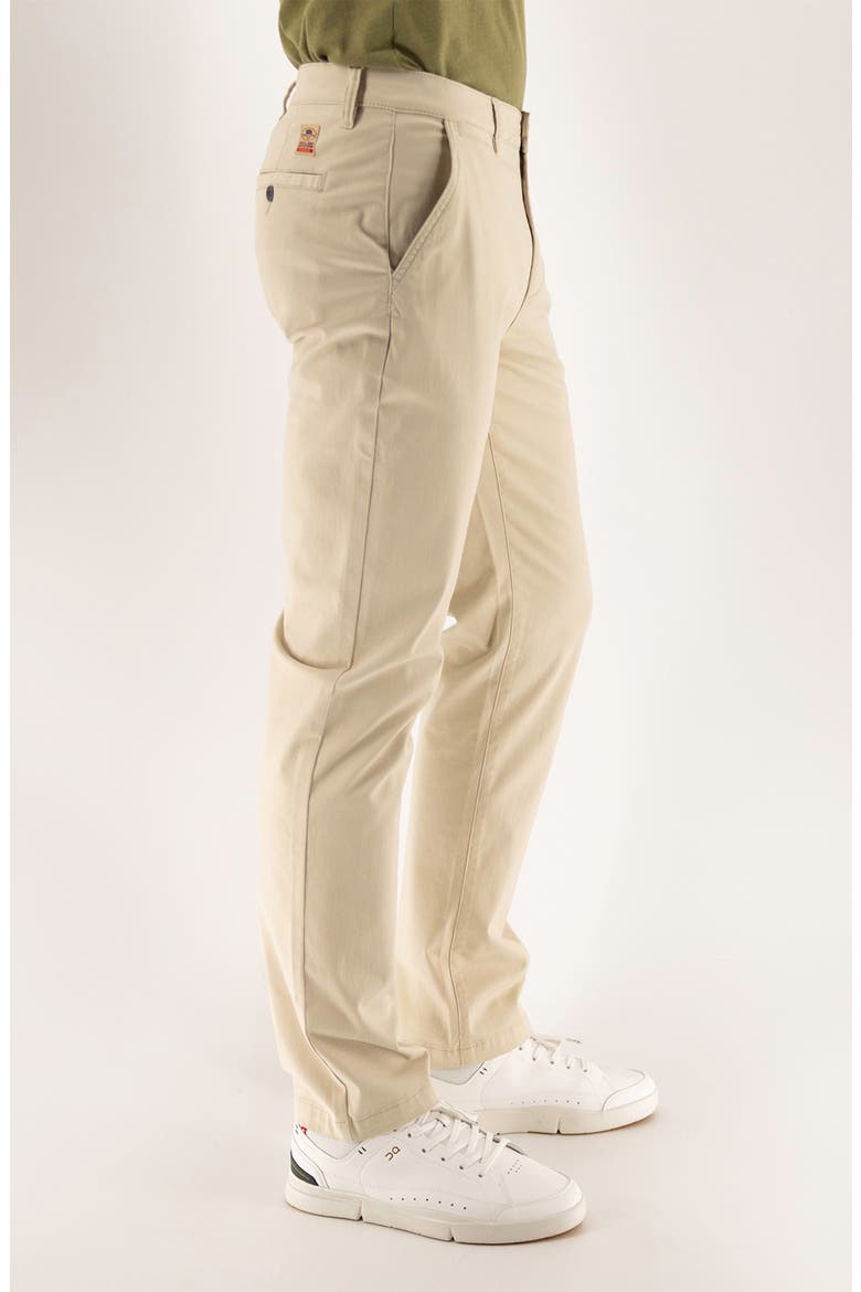 Cotton Stretch Twill Chinos, Alternate, color, BROWN RICE