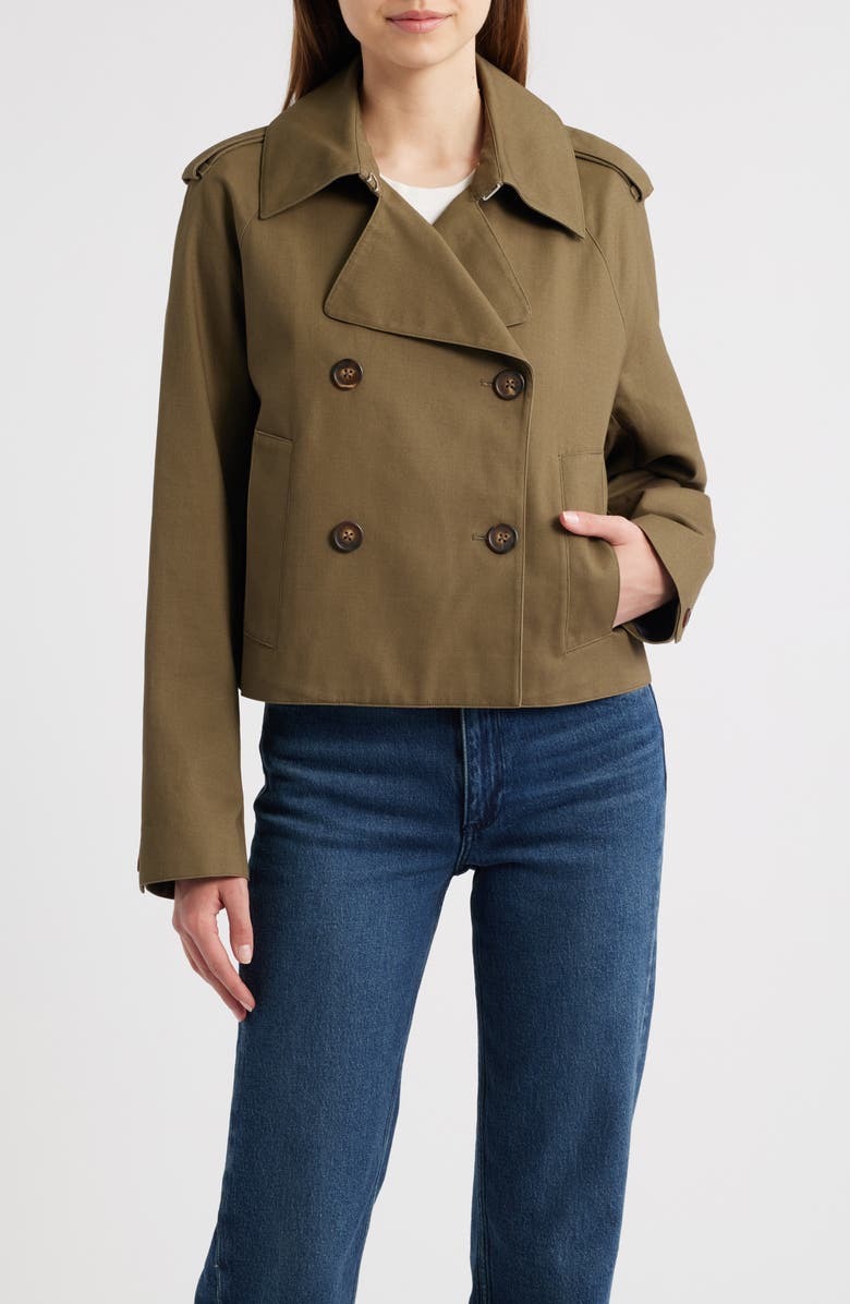 Betty Crop Trench Coat