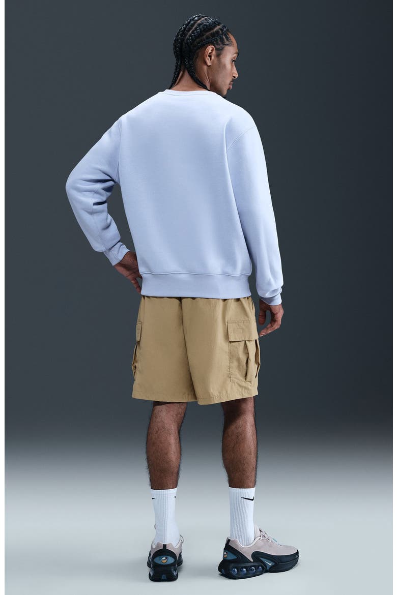 Club Utility Shorts, Alternate, color, PARACHUTE BEIGE/ WHITE