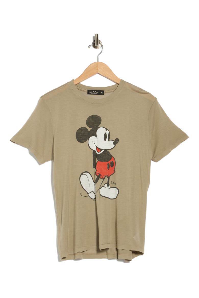 Classic Mickey Mouse Graphic T-Shirt, Alternate, color, ARTICHOKE