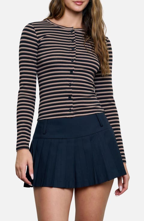Striped Cardigan