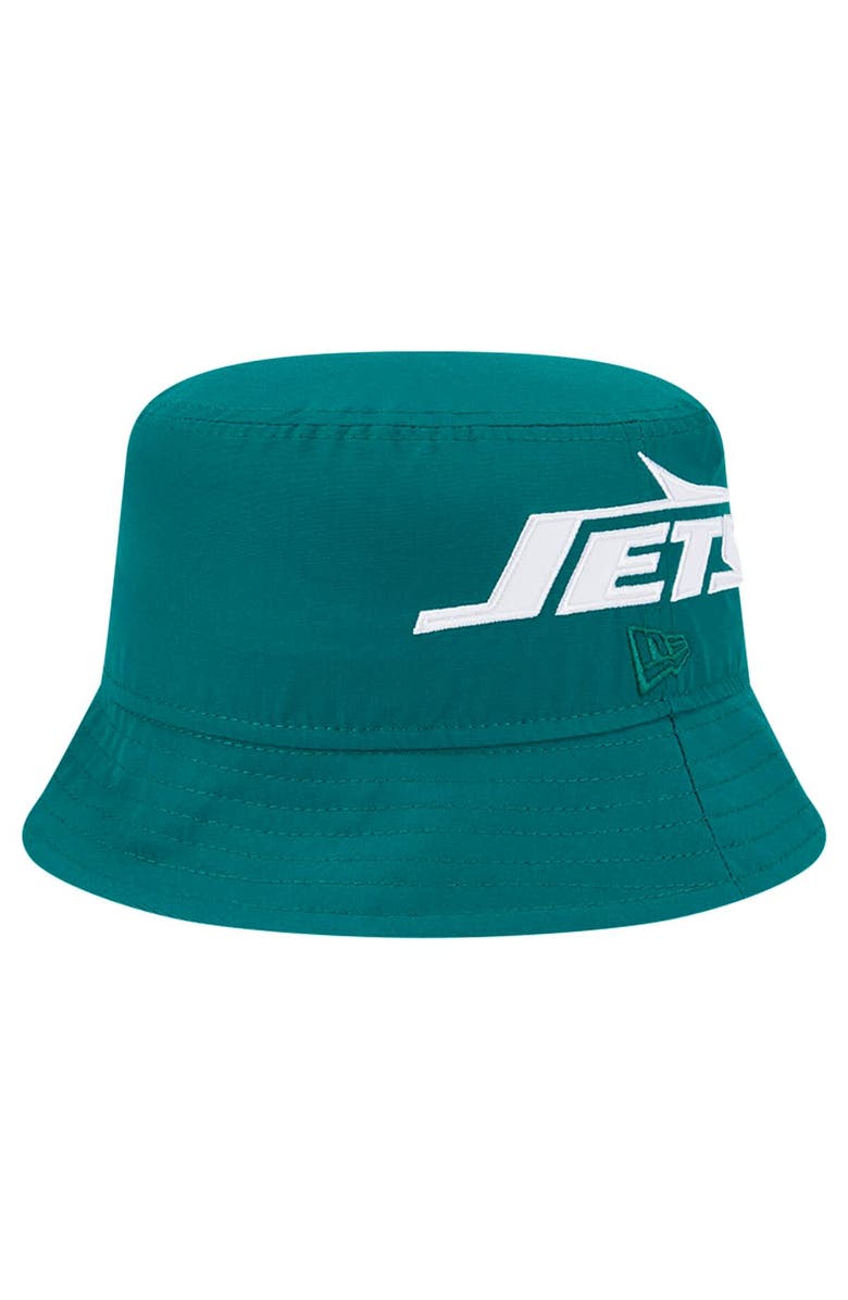 New Era Men's New Era Green New York Jets Helmet Bucket Hat, Main, color, Green