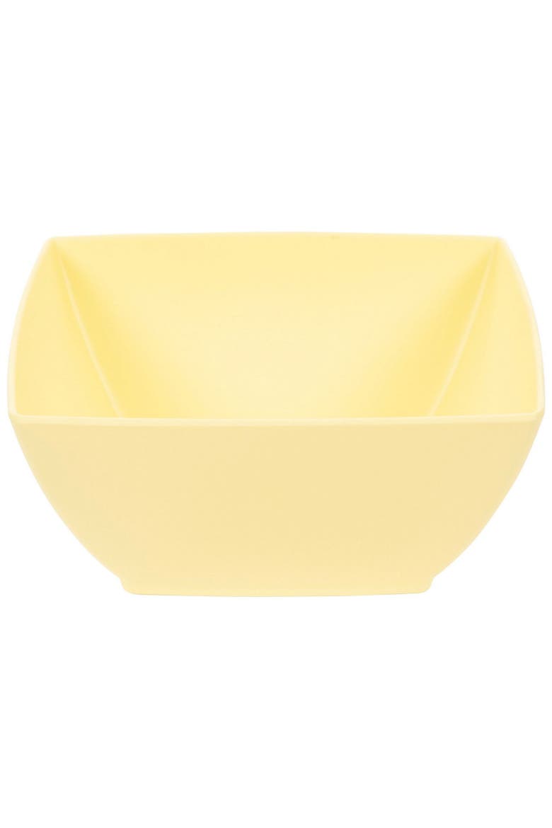 Crock Melamine Bowl, Main, color, Pale Lemon
