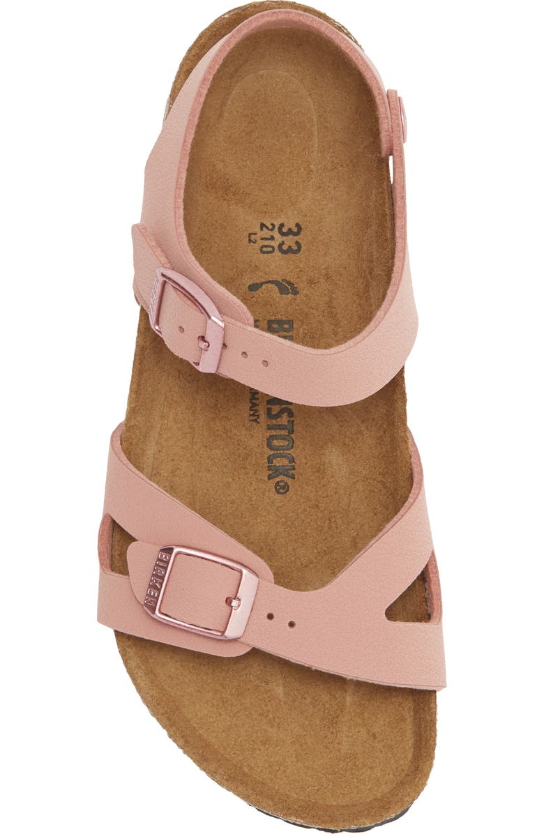Birkenstock Kids' Rio Sandal, Alternate, color, Pink Clay