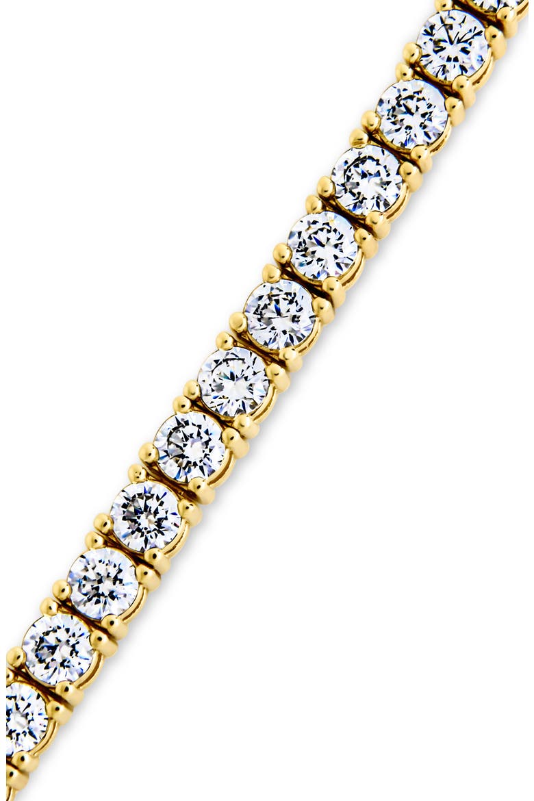 Aderyn Cubic Zirconia Tennis Bracelet, Alternate, color, GOLD