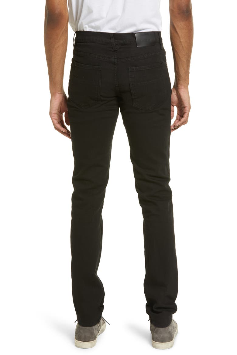 Martin Slim Tapered Fit Jeans, Alternate, color, BLACK