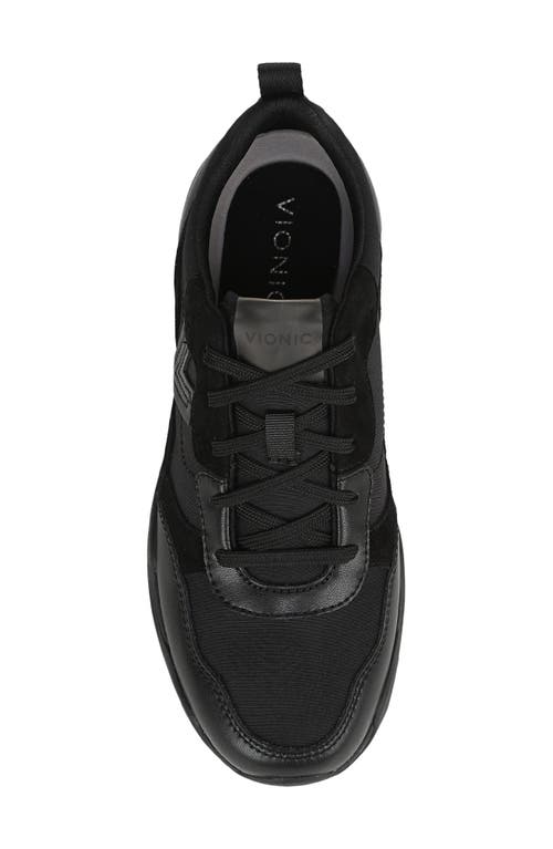 Vionic Slim Glide Sneaker In Black