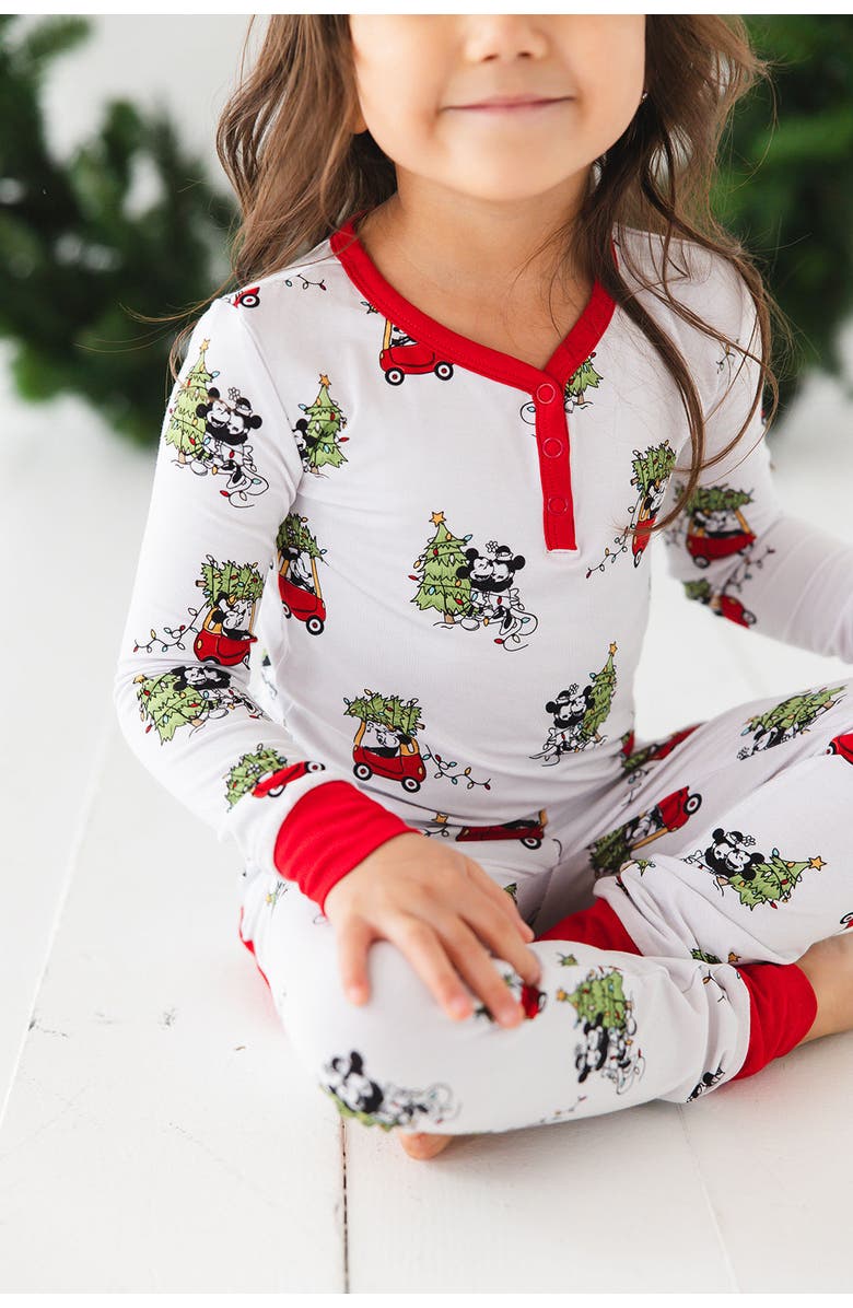 Charlie Lou Baby<sup>®</sup> Little Kid's Steamboat Willie Christmas Pajama Set, Alternate, color,