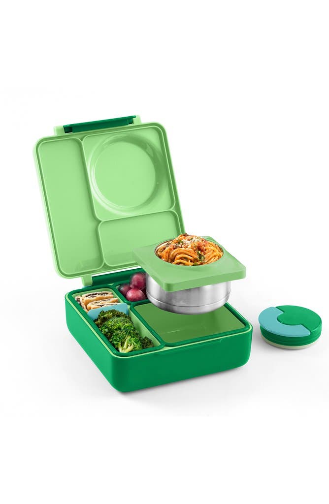 OMIE Box Bento Lunch Box for Kids in Apple Green 