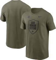 Nike Men's Nike Olive Ohio State Buckeyes 2024 Military Appreciation Tonal Logo Performance T-Shirt