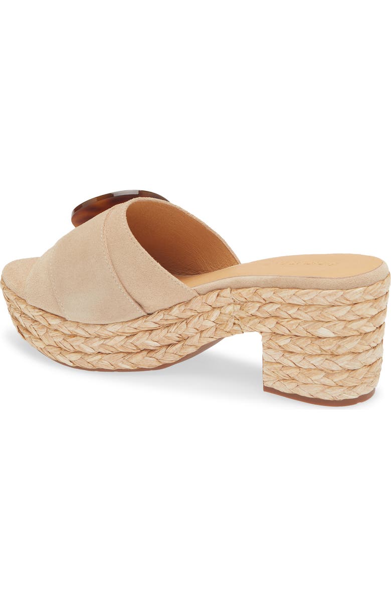 Chocolat Blu Garlyn Platform Sandal, Alternate, color, Latte Suede