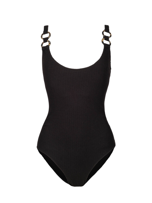 Change Of Scenery Chloe Tank One Piece In Black