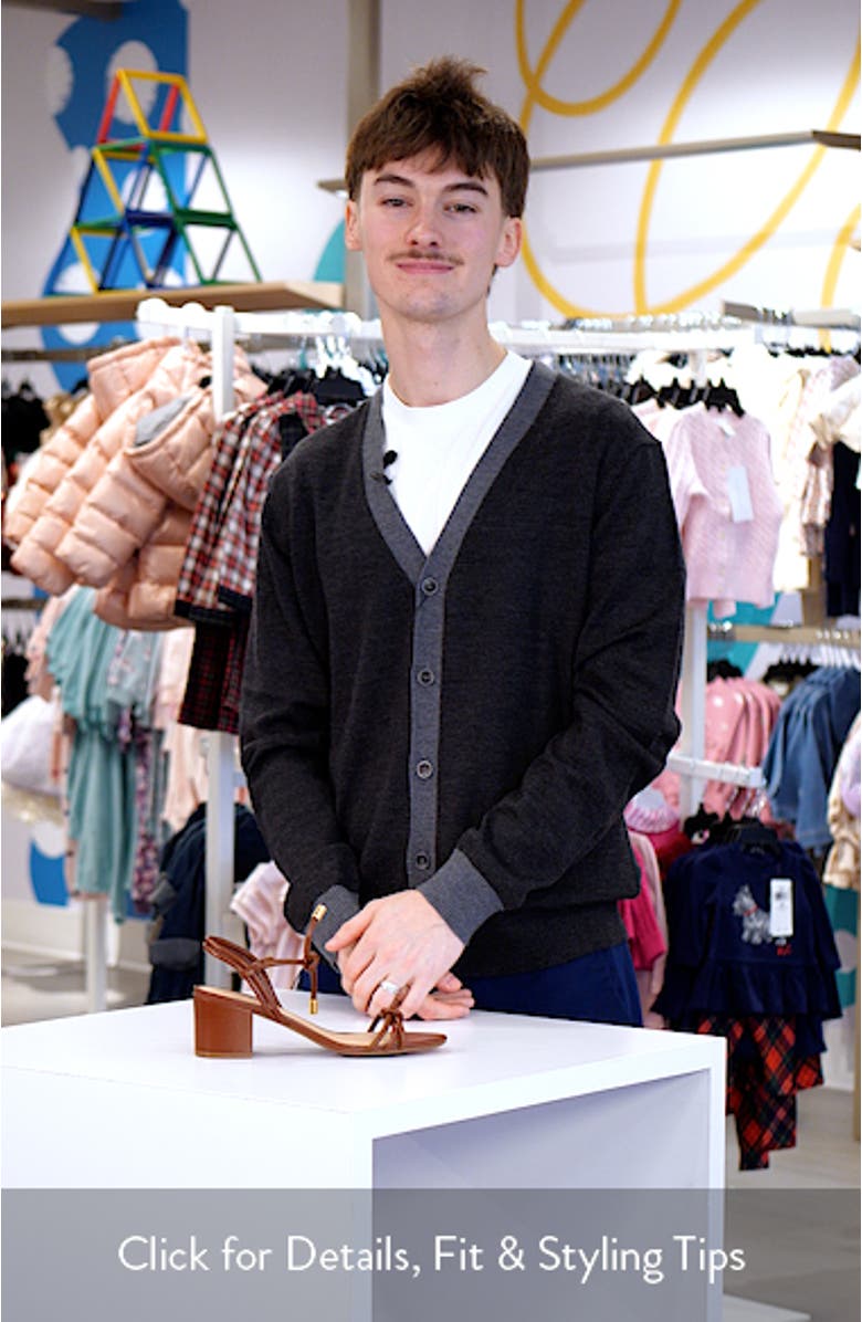 Camila Mid Ankle Tie Sandal, sales video thumbnail