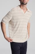 Mavi Jeans Stripe Short Sleeve Sweater Polo