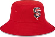New Era Men's New Era  Red San Francisco Giants 2023 Fourth of July Bucket Hat