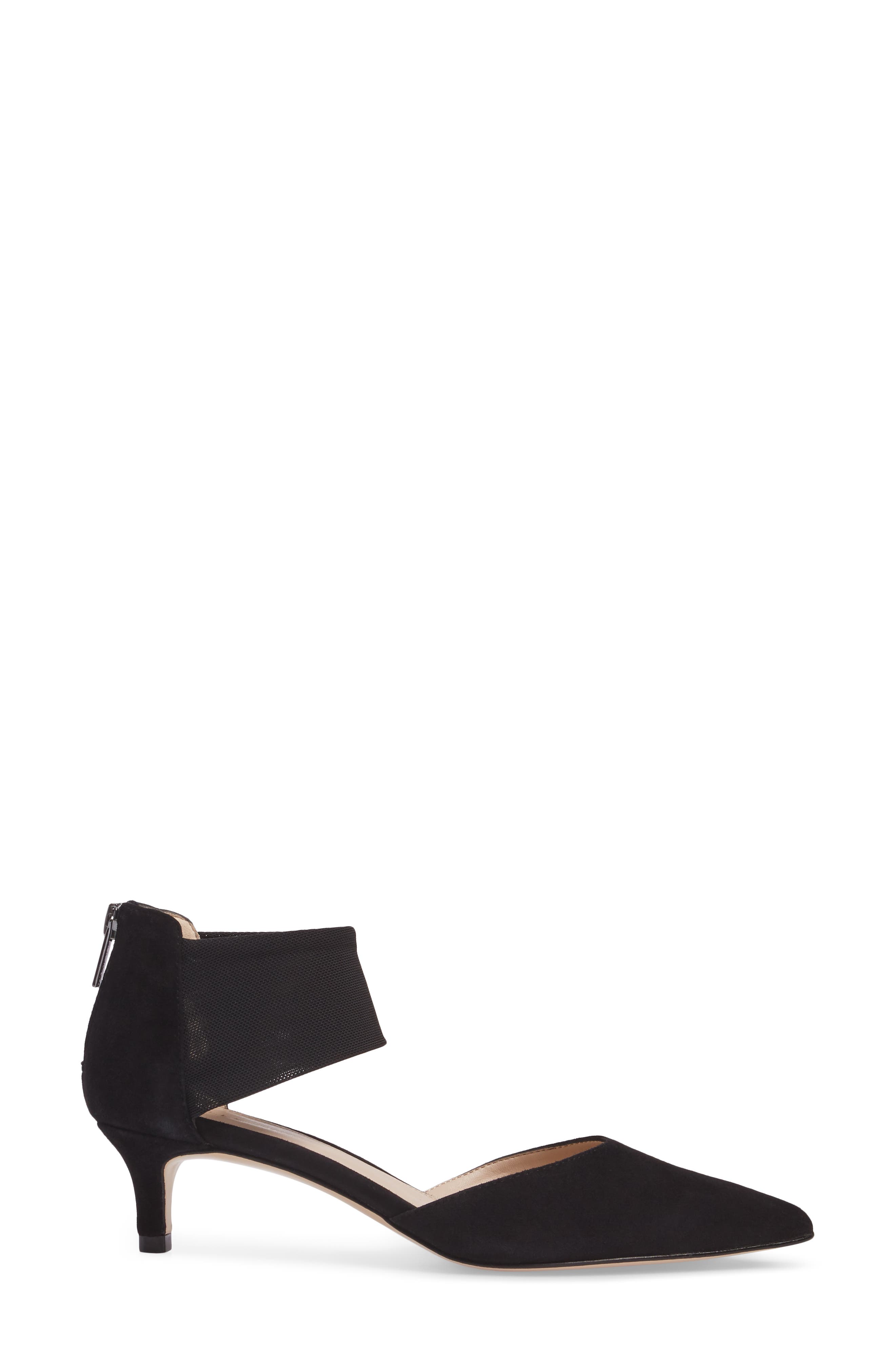 Pelle Moda Dezi Pump, Alternate, color, Black Suede