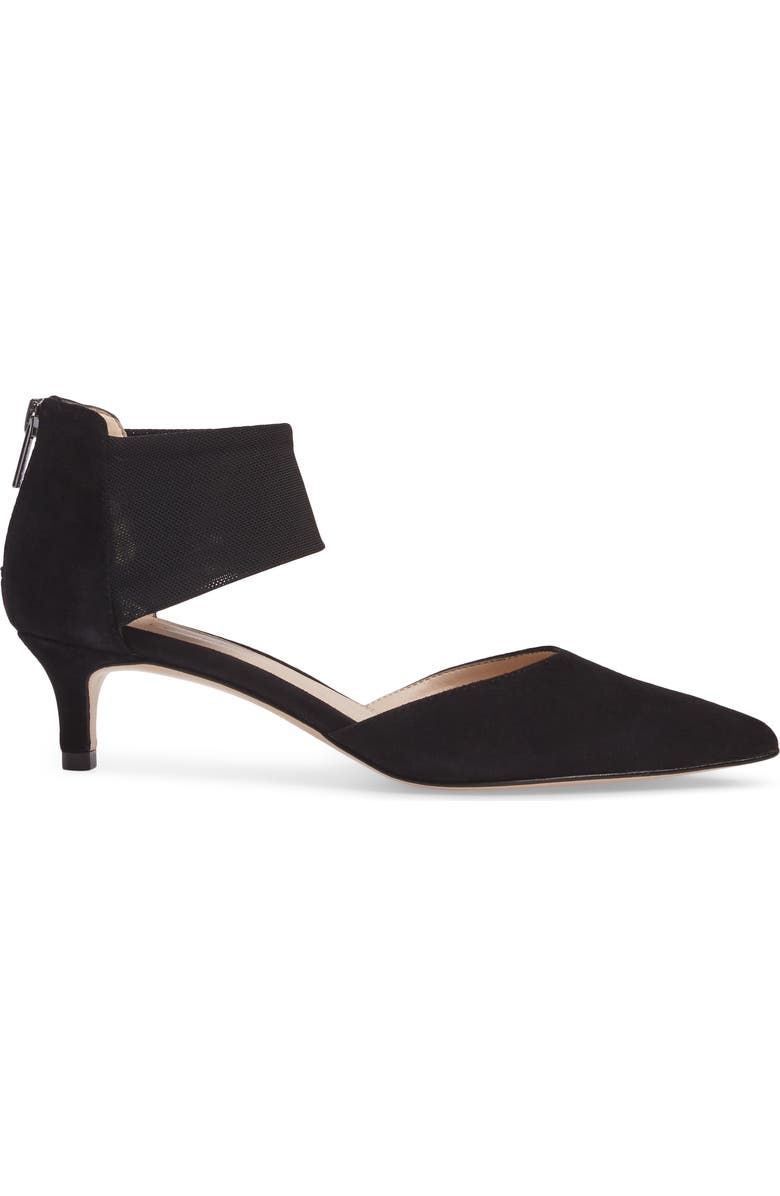 Pelle Moda Dezi Pump, Alternate, color, Black Suede