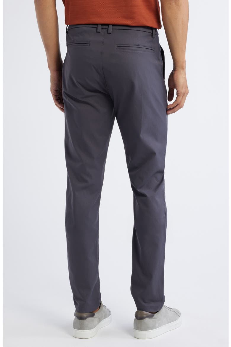 Gotham Slim Fit Water Repellent Pants, Alternate, color, IRON