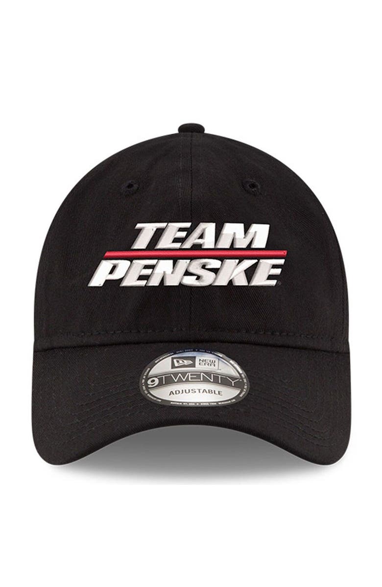 New Era Men's New Era Black Team Penske Enzyme Washed 9TWENTY Adjustable Hat, Alternate, color, 