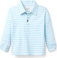 Little Paper Kids Reid Long Sleeve Polo