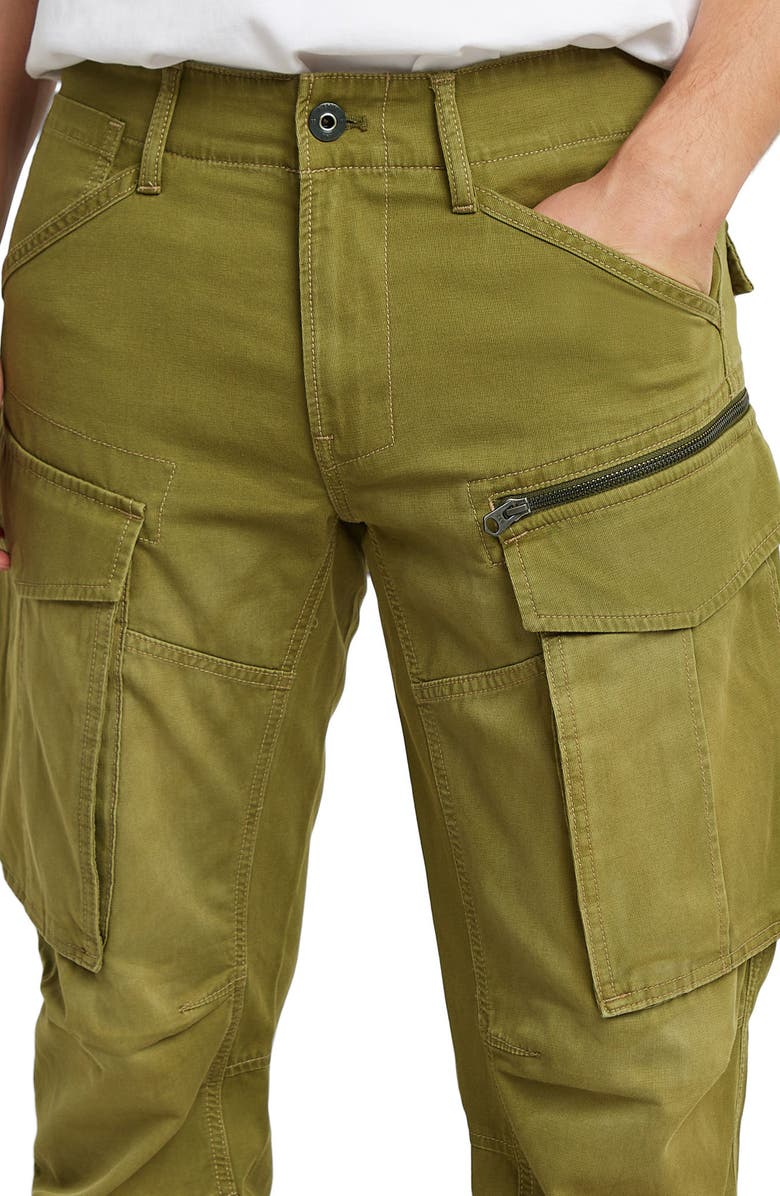 G-STAR Rovic Zip 3D Tapered Fit Cargo Pants, Alternate, color, Mayfly