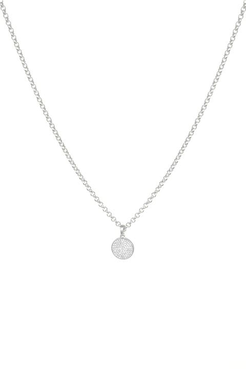 Madeleine Pavé Pendant Necklace