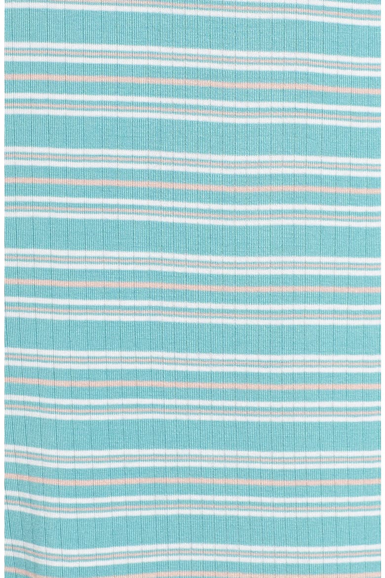 Intimates Rib Sleep Shirt, Alternate, color, HOLLY STRIPE