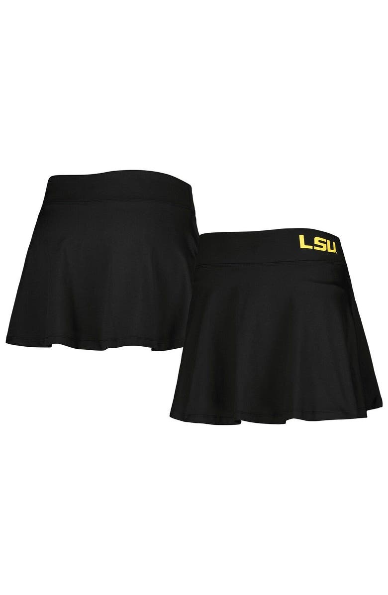 ZOOZATZ Women's ZooZatz Black LSU Tigers Flowy Skort, Main, color,