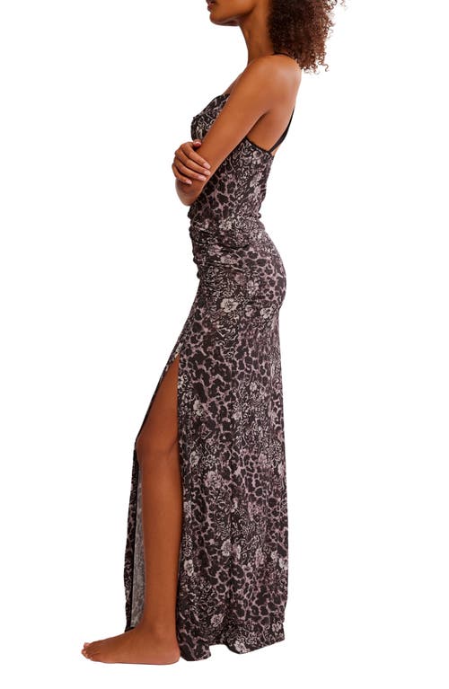 Free People X Intimately Fp Concrete Jungle Maxi Slip In Black
