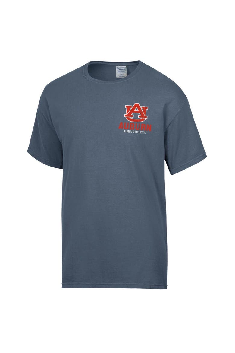 Men's Comfort Wash Steel Auburn Tigers Vintage Logo T-Shirt, Alternate, color, Steel