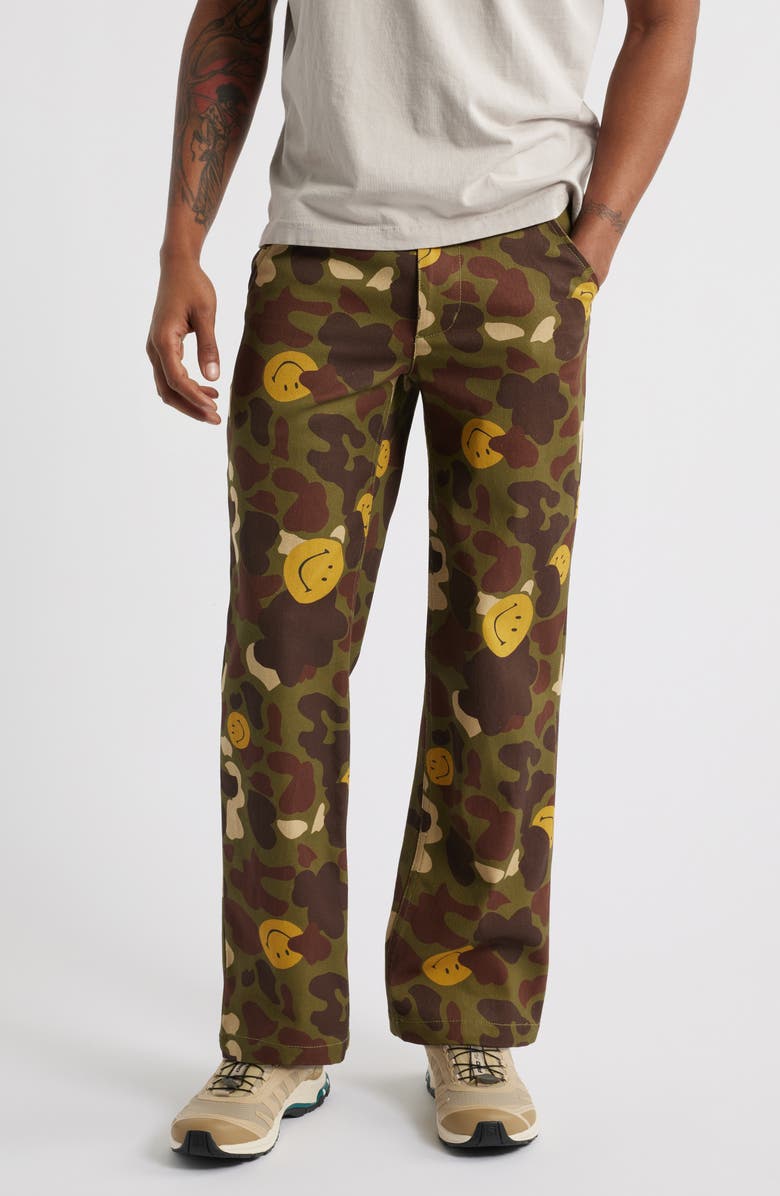 SMILEY<sup>®</sup> In Hiding Camo Cotton Twill Workwear Pants