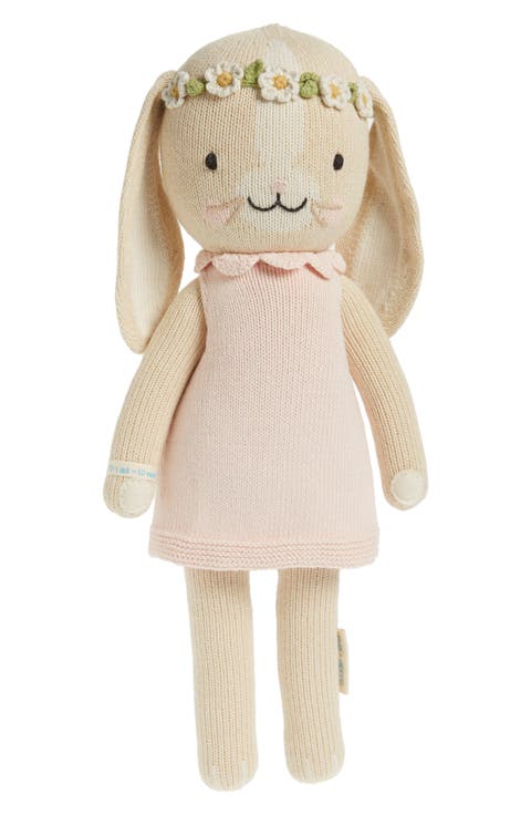 cuddle + kind Blush Hannah the Bunny Stuffed Animal