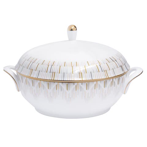 Luminous Soup Tureen / Covered Serving Bowl
