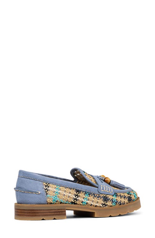 DONALD PLINER DONALD PLINER LENNY WOVEN RAFFIA TASSEL LOAFER 