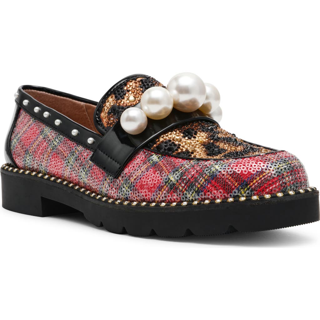 Betsey Johnson Harloe Loafer In Multi