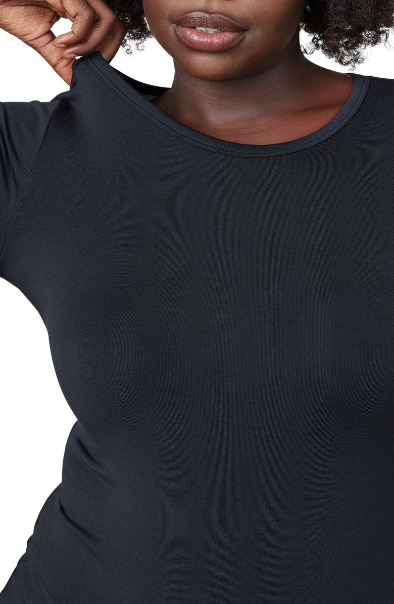 SPANX<sup>®</sup> Slit Cuff Long Sleeve Pajama Top, Alternate, color, 