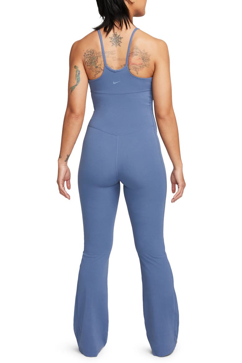 Dri-FIT Jumpsuit, Alternate, color, DIFFUSED BLUE/ WHITE