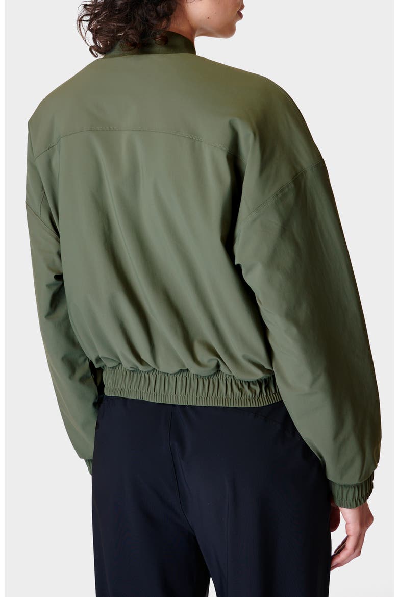 Explorer Bomber Jacket, Alternate, color, IVY GREEN