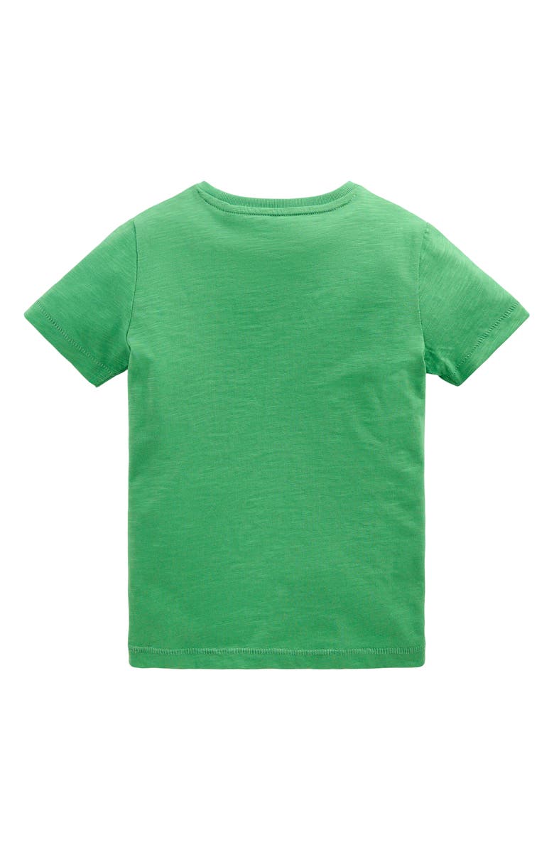Mini Boden Kids' Cotton Pocket T-Shirt, Alternate, color, Paradise Green